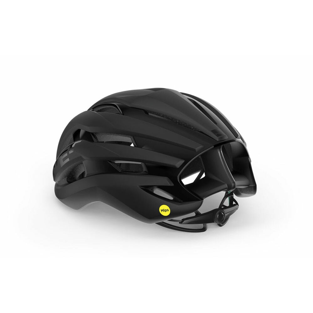 Straßenhelm MET TRENTA MIPS Schwarz Matt Glossy