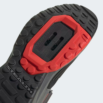 MTB-Schuhe ADIDAS FIVE TEN TRAILCROSS CLIP-IN Damen Schwarz/Rot