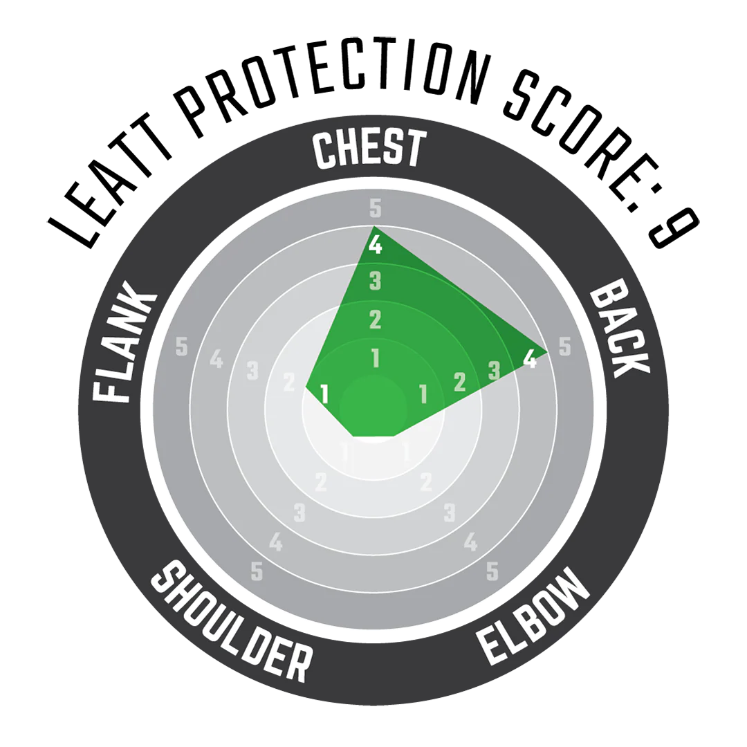 SchutzbrilleLEATT REAFLEX Schwarz
