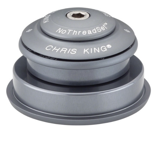 CHRIS KING INSET i2 1"1/8-1.5" ZS44/ZS56 Mattgrau Semi-Integrated Steuersatz CHRIS KING INSET i2 1"1/8-1.5" ZS44/ZS56