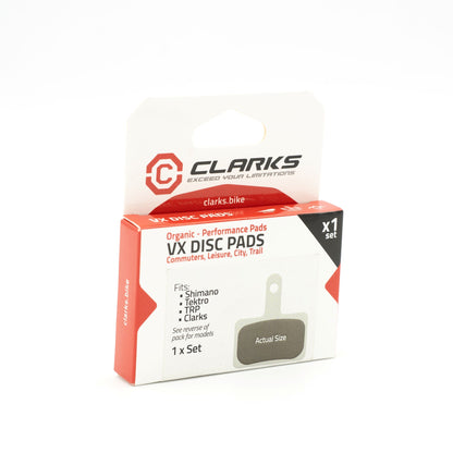 Organische Bremsbeläge CLARKS Shimano B05S-RX B03S B01S Deore Tektro