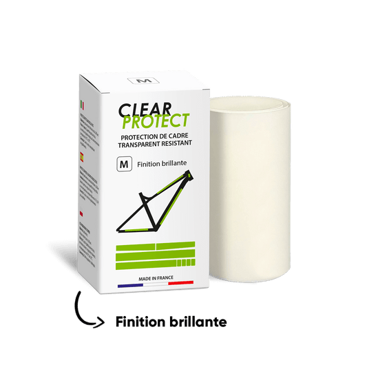 Selbstklebende Schutzfolie für Rahmen CLEARPROTECT PACK M Brillant