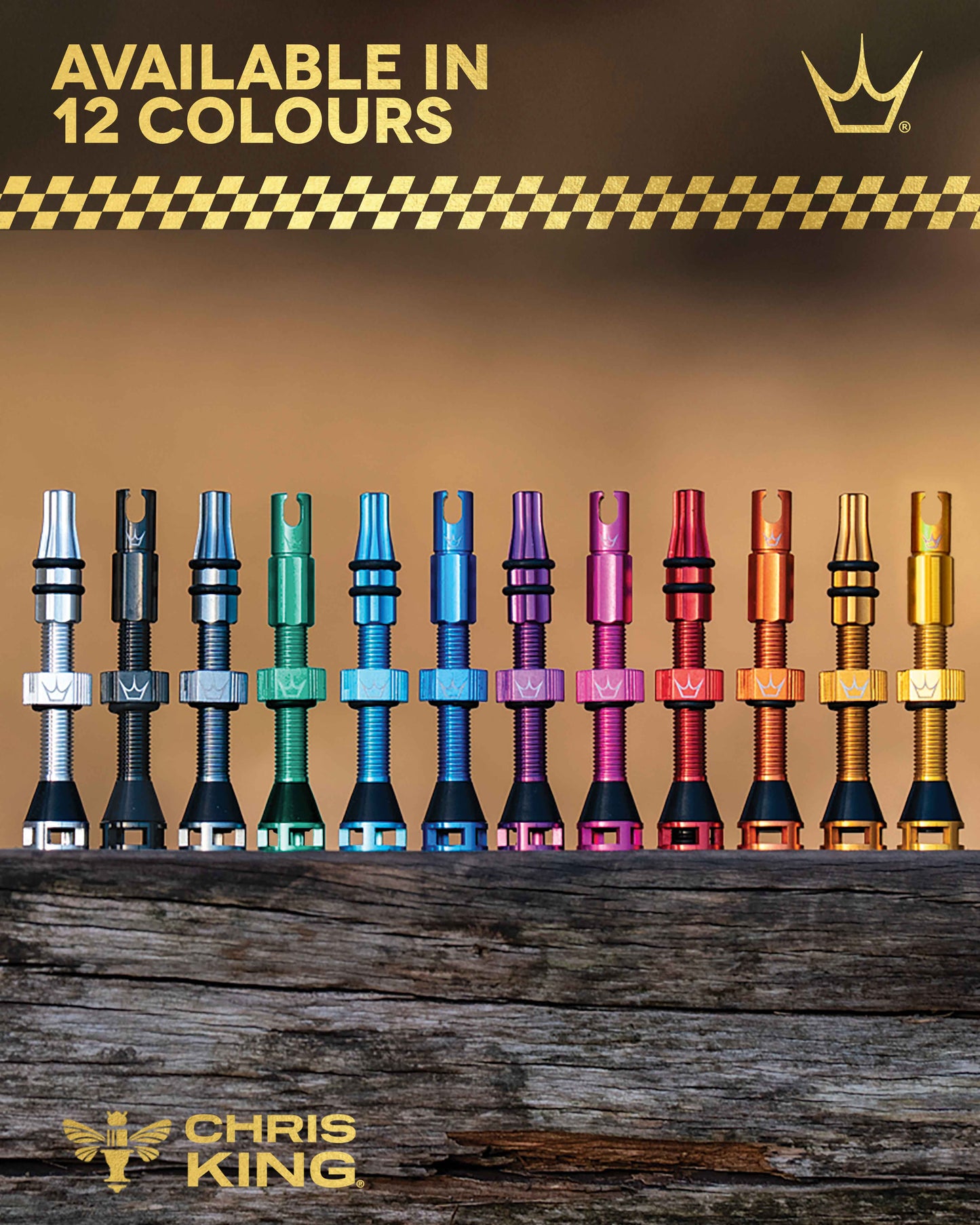 Tubeless-Ventile PEATY'S HOLESHOT FAST FLOW 60mm (x2) Rot