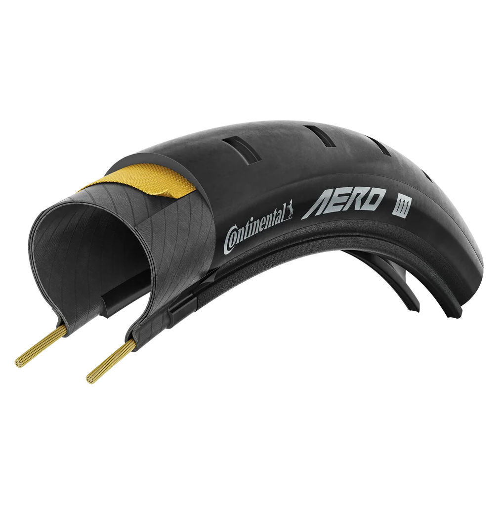 Reifen CONTINENTAL AERO 111 700x26c Tubeless Ready Schwarz