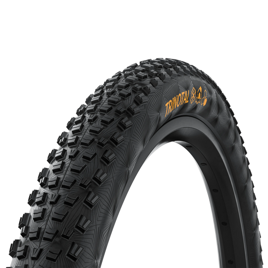 CONTINENTAL TRINOTAL Trail Grip 27.5x2.20 Tubeless Ready Reifen Weich Schwarz
