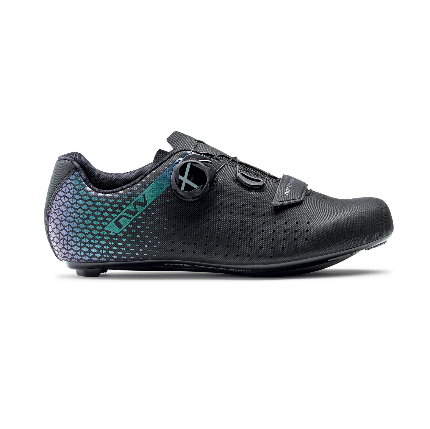 NORTHWAVE CORE PLUS 2 Women's Road Schuhes Black/Iridescent