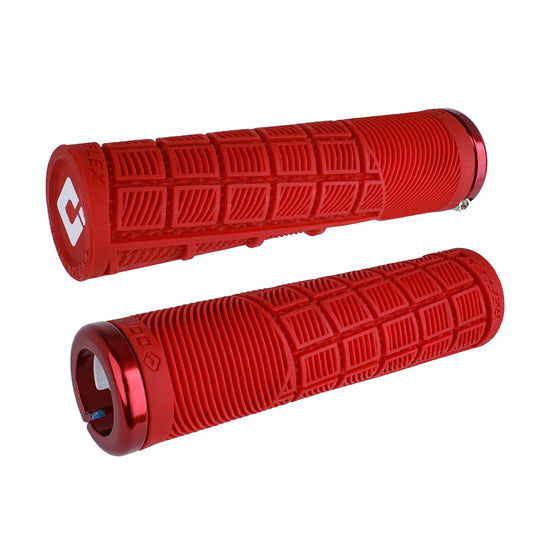 ODI REFLEX V2.1 Lock-on 135 mm Grips Rot