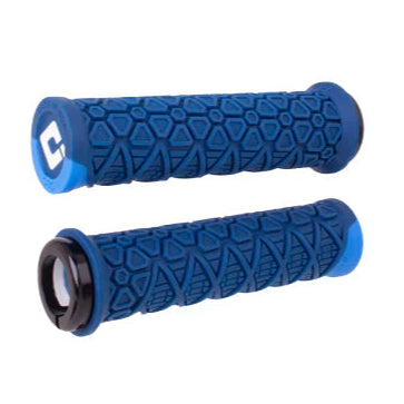Griffe ODI VANQUISH Lock-On 135 mm Blau