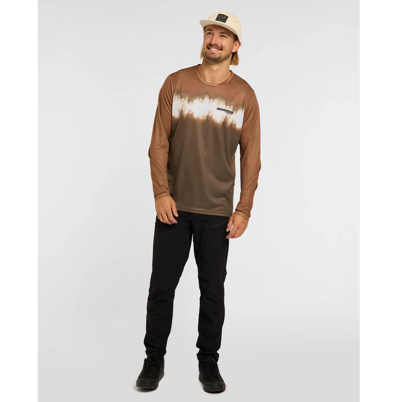 DHARCO GRAVITY DUNE Trikot Langarm Braun