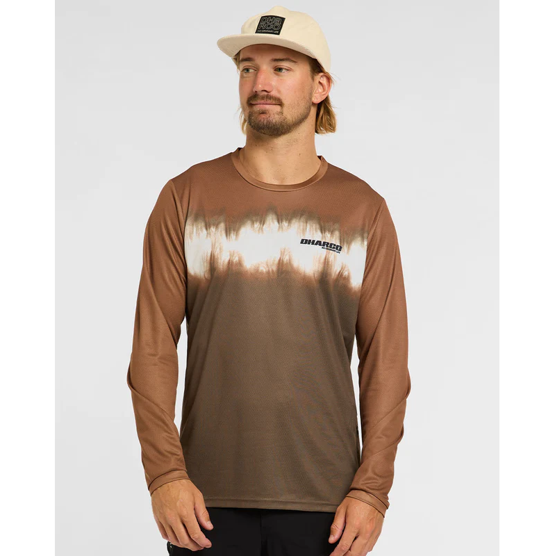 DHARCO GRAVITY DUNE Trikot Langarm Braun