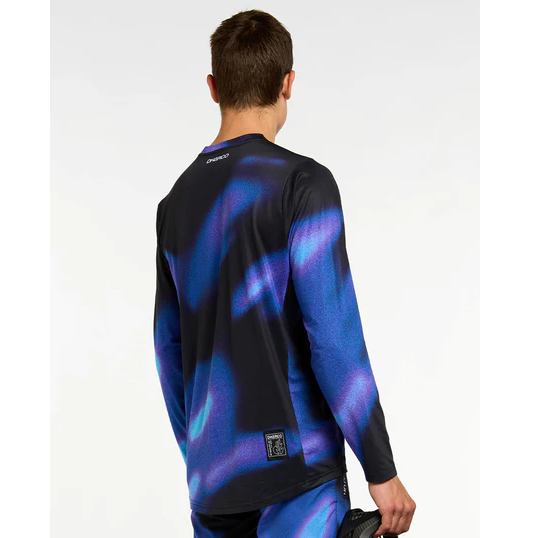 DHARCO RACE VORTEX Trikot Langarm Schwarz/Violett