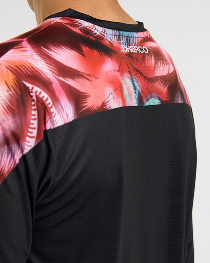 DHARCO RACE NEBULA Langarm-Trikot Schwarz