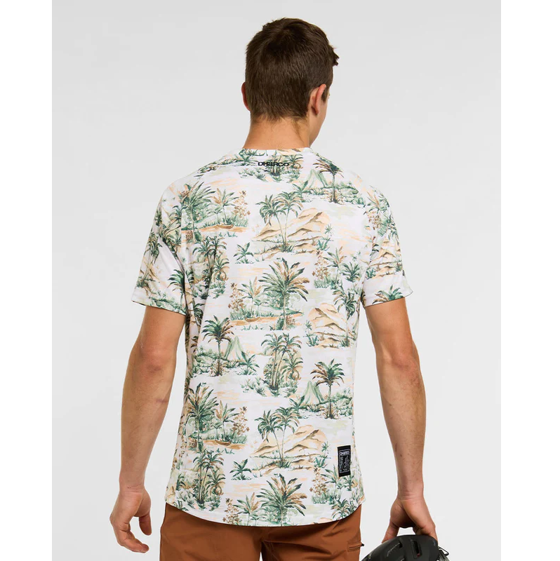 DHARCO LOST Trikot Kurzarm Beige/Grün