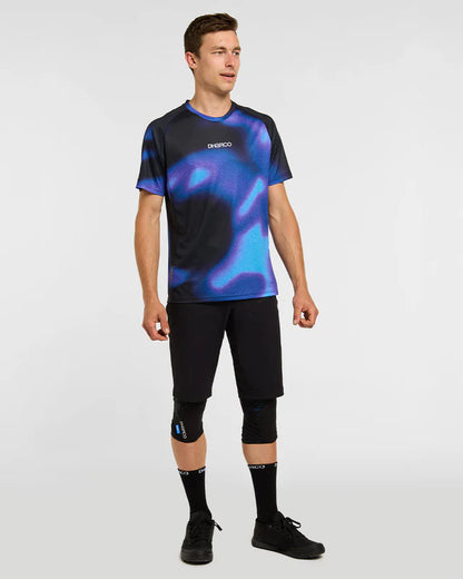 Trikot DHARCO VORTEX Kurzarm Schwarz/Violett