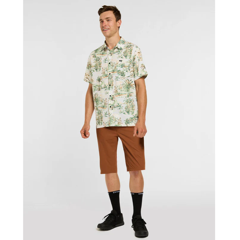 Technisches Hemd DHARCO TECH PARTY LOST Beige/Kaki