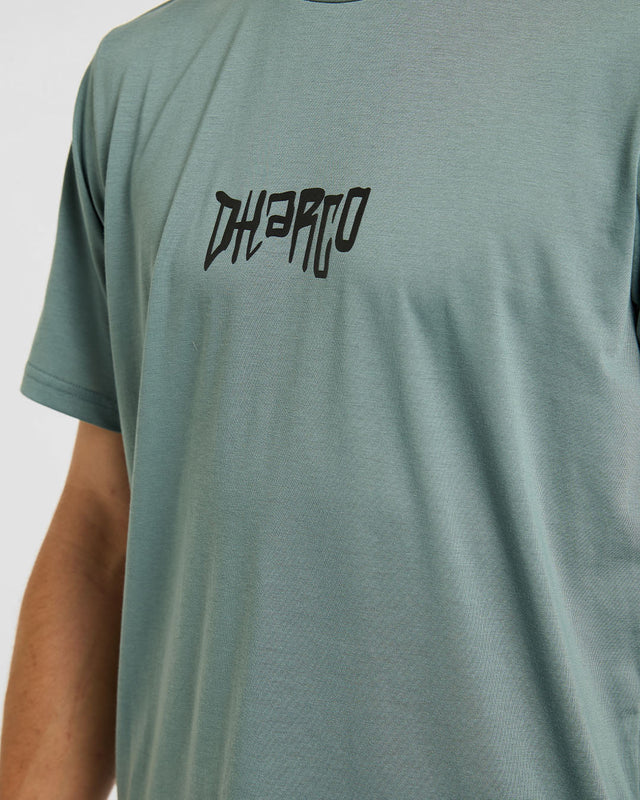 DHARCO TECH TEE ENVY Trikot Kurzarm Grün