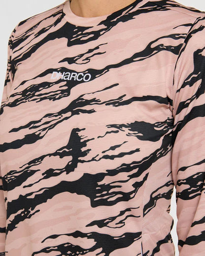 Trikot DHARCO GRAVITY AMBUSH Langarm Damen Rosa/Schwarz