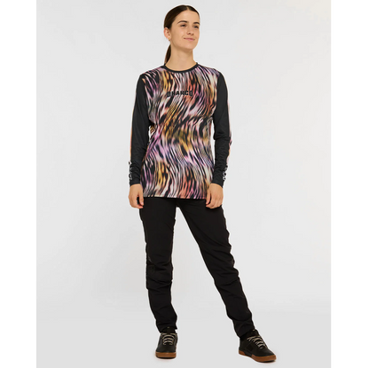 Trikot DHARCO RACE ACID SAFARI Langarm Damen Multi