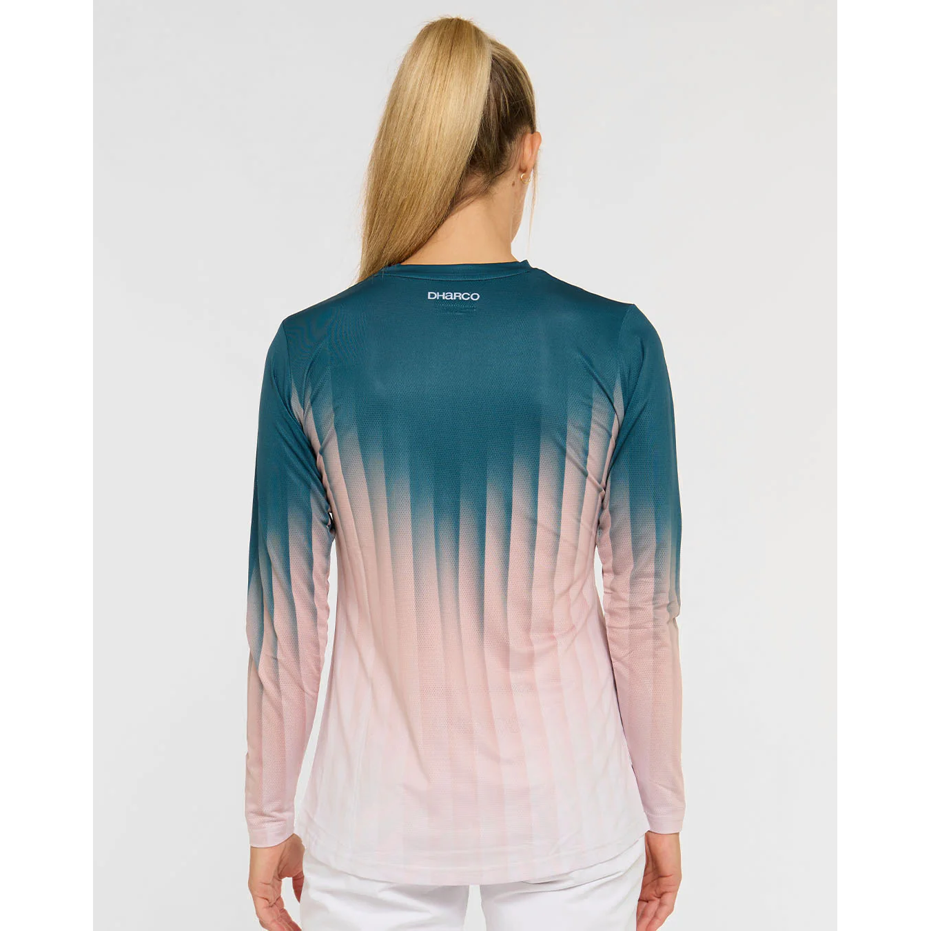 DHARCO RACE DUSTY PRISM Langarmtrikot Women Schwarz/Pink