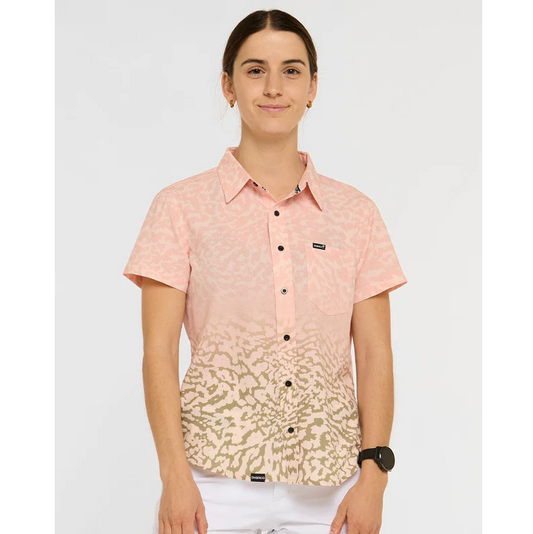 DHARCO TECH PARTY PRISCILLA Shirt Kurzarm Frau Beige