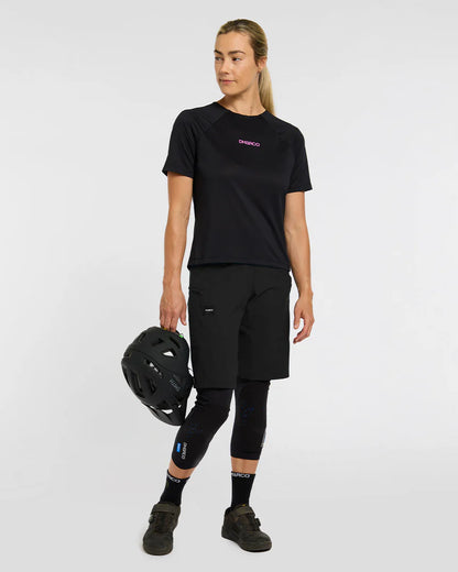 Short DHARCO TRAIL Damen Schwarz