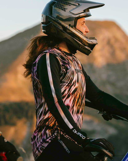 Trikot DHARCO RACE ACID SAFARI Langarm Damen Multi