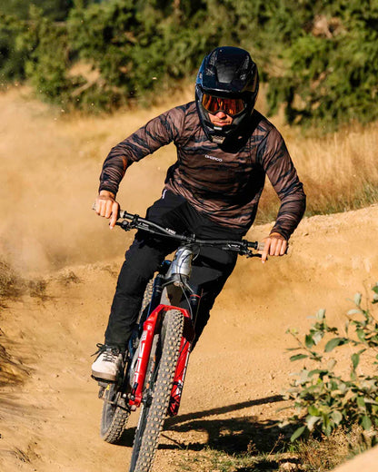Trikot DHARCO GRAVITY RECON Langarm Schwarz/Braun