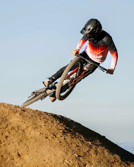 DHARCO RACE PRISM Trikot Langarm Rot