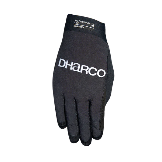 DHARCO RACE Junior MTB-Handschuhe Schwarz