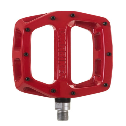 DMR V12 Plattpedale Rot