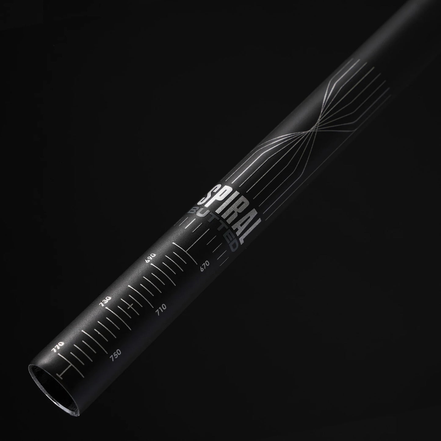 Kleiderbügel DMR 800 VIBROCORE Rise 65mm 780mm Schwarz