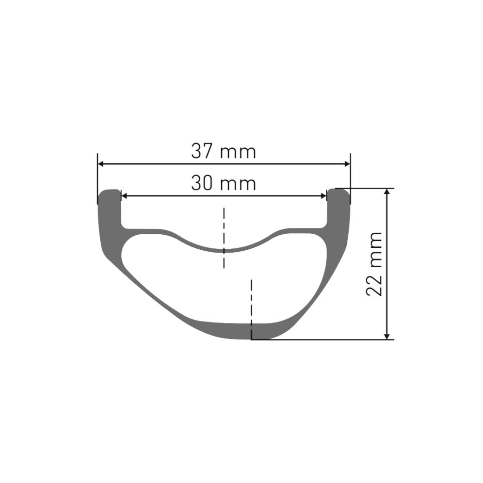 Vorderrad DT SWISS EXC 1200 CLASSIC 30 mm 29" 15x110 mm Boost