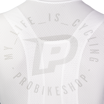 Trikot PROBIKESHOP By CHEF DE FILE Kurzarm Marine/Weiß