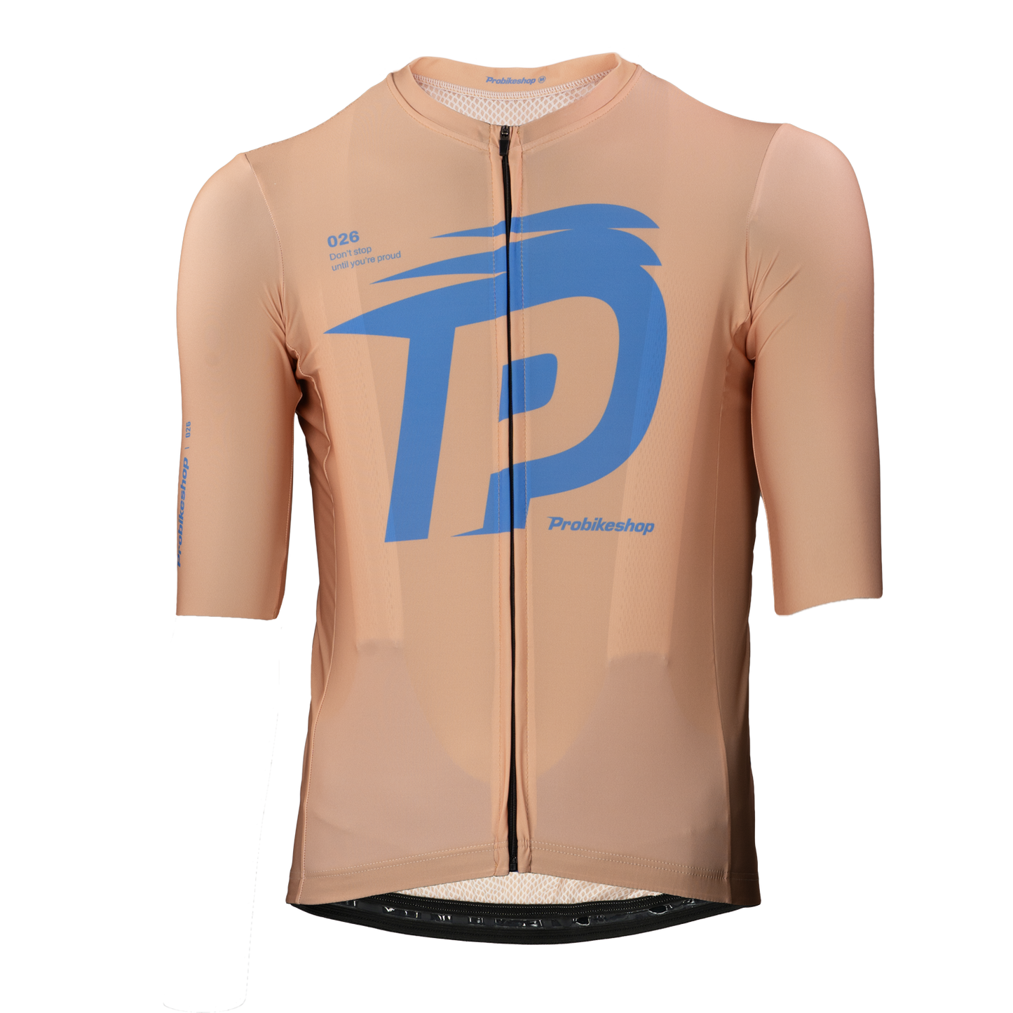 PROBIKESHOP Trikot Kurzarm Beige