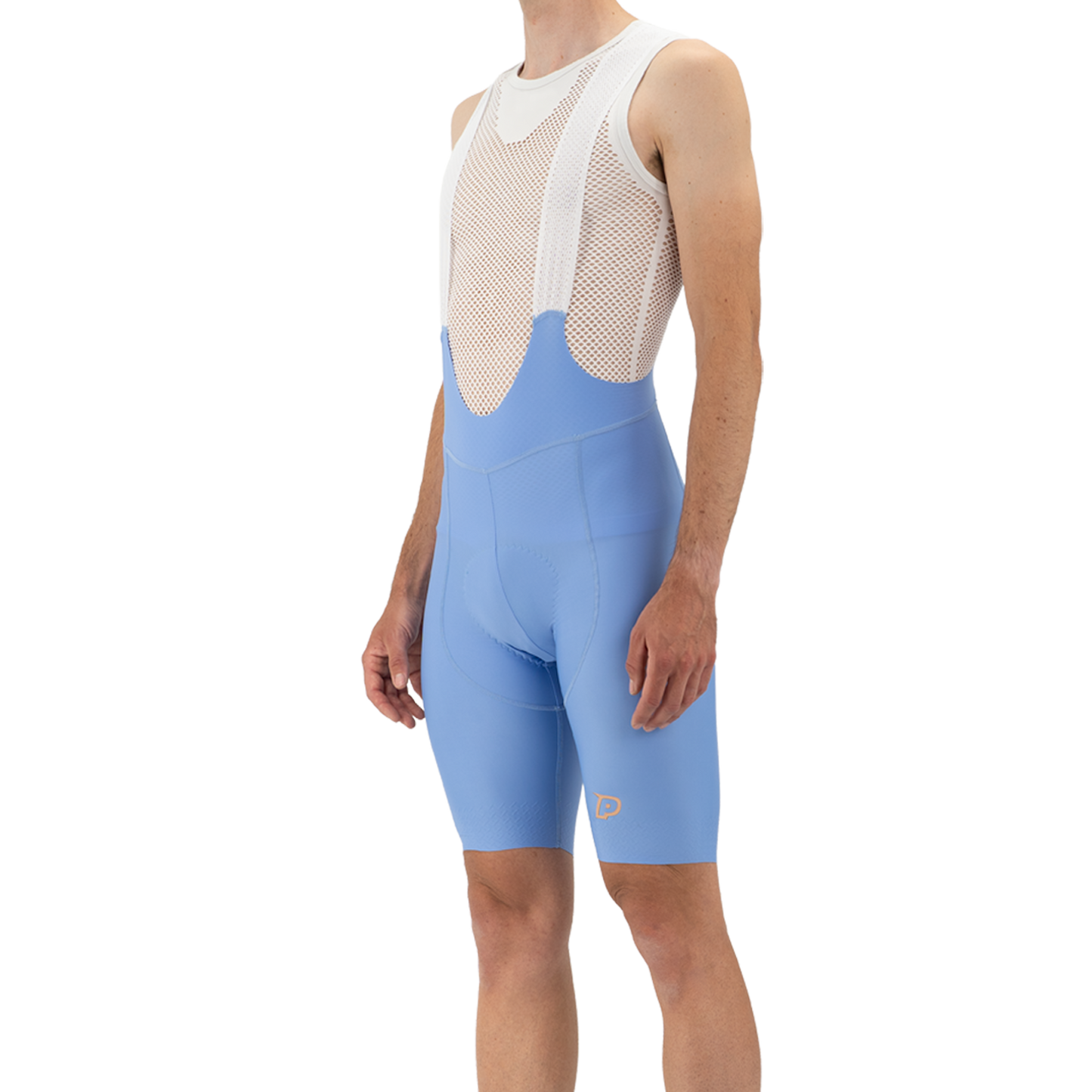 Kurze Trägerhose PROBIKESHOP Blau