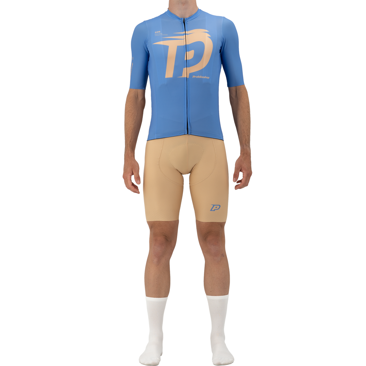PROBIKESHOP Trikot Kurzarm Blau/Lila
