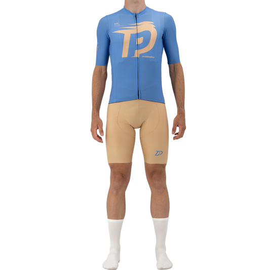 PROBIKESHOP Trikot Kurzarm Blau/Lila