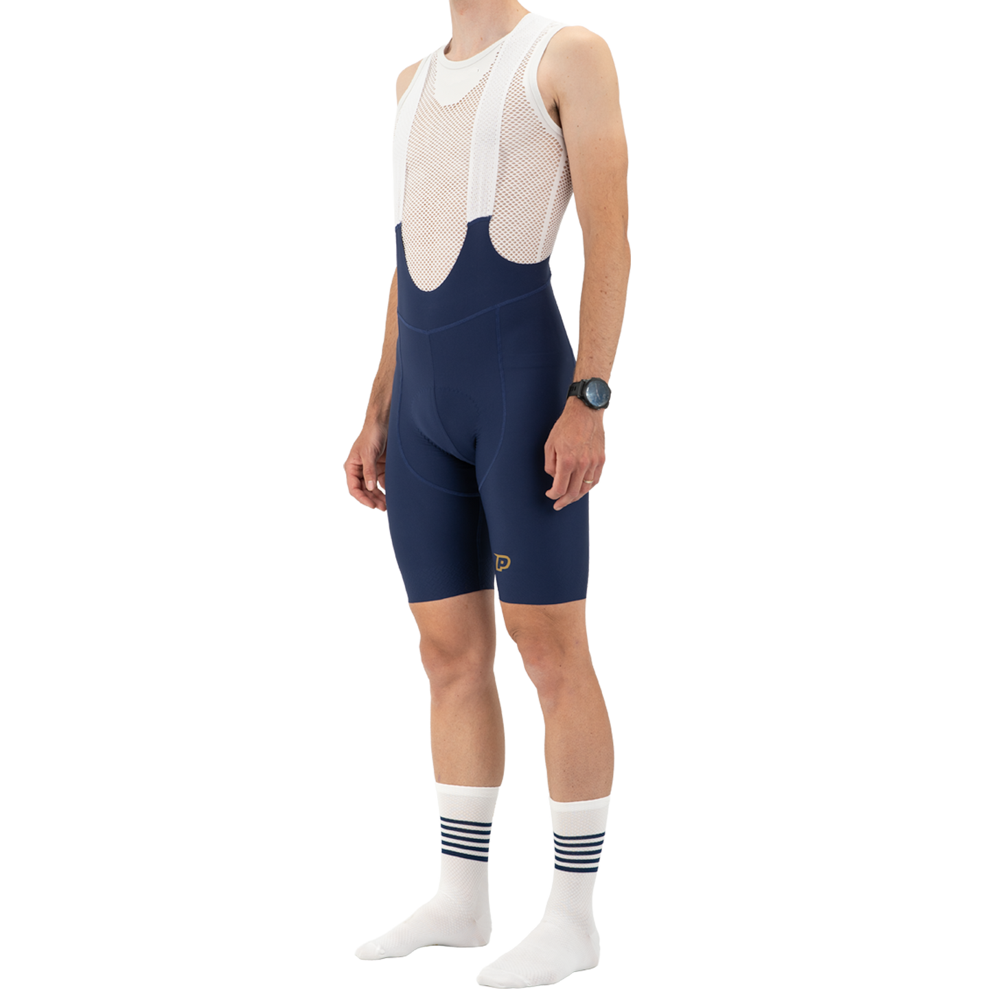Kurze Trägerhose PROBIKESHOP Marine
