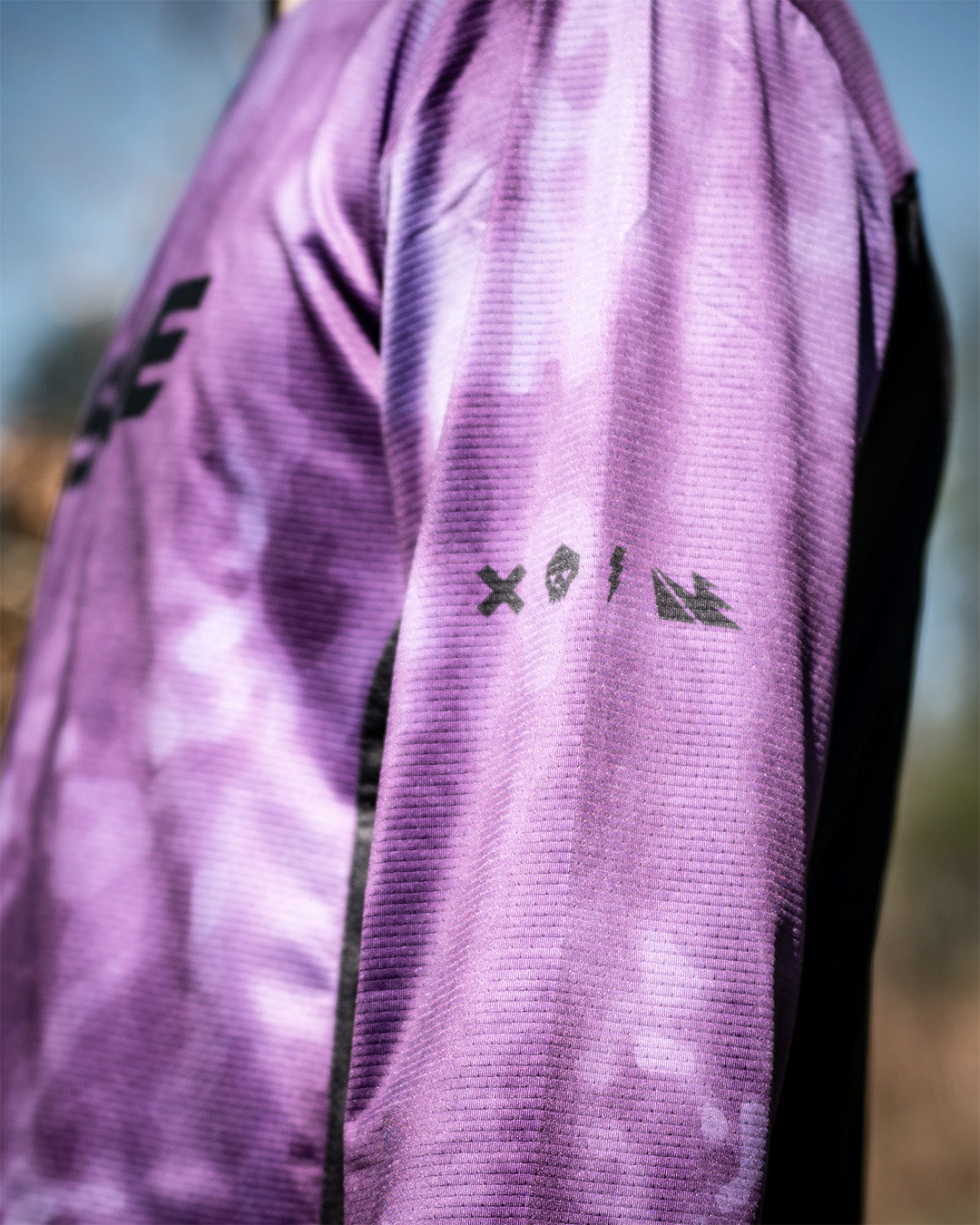USWE LUFTIG MTB Trikot Langarm Violett