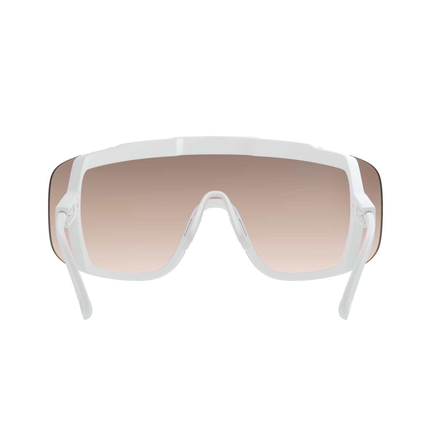 Brille POC DEVOUR + Weiss Glas Clarity Trail Partly Sunny Silver