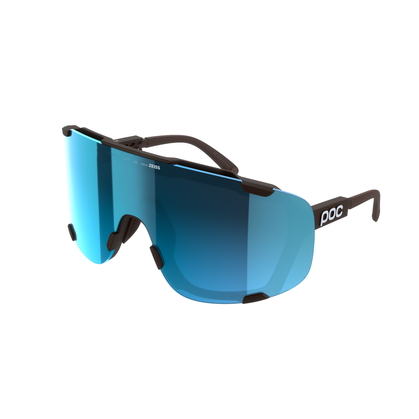 POC DEVOUR WF + Bronze Clarity Universal Sunny Glass Türkis