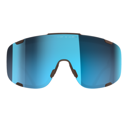 POC DEVOUR WF + Brille Bronze Clarity Universal Sunny Turquoise Glas