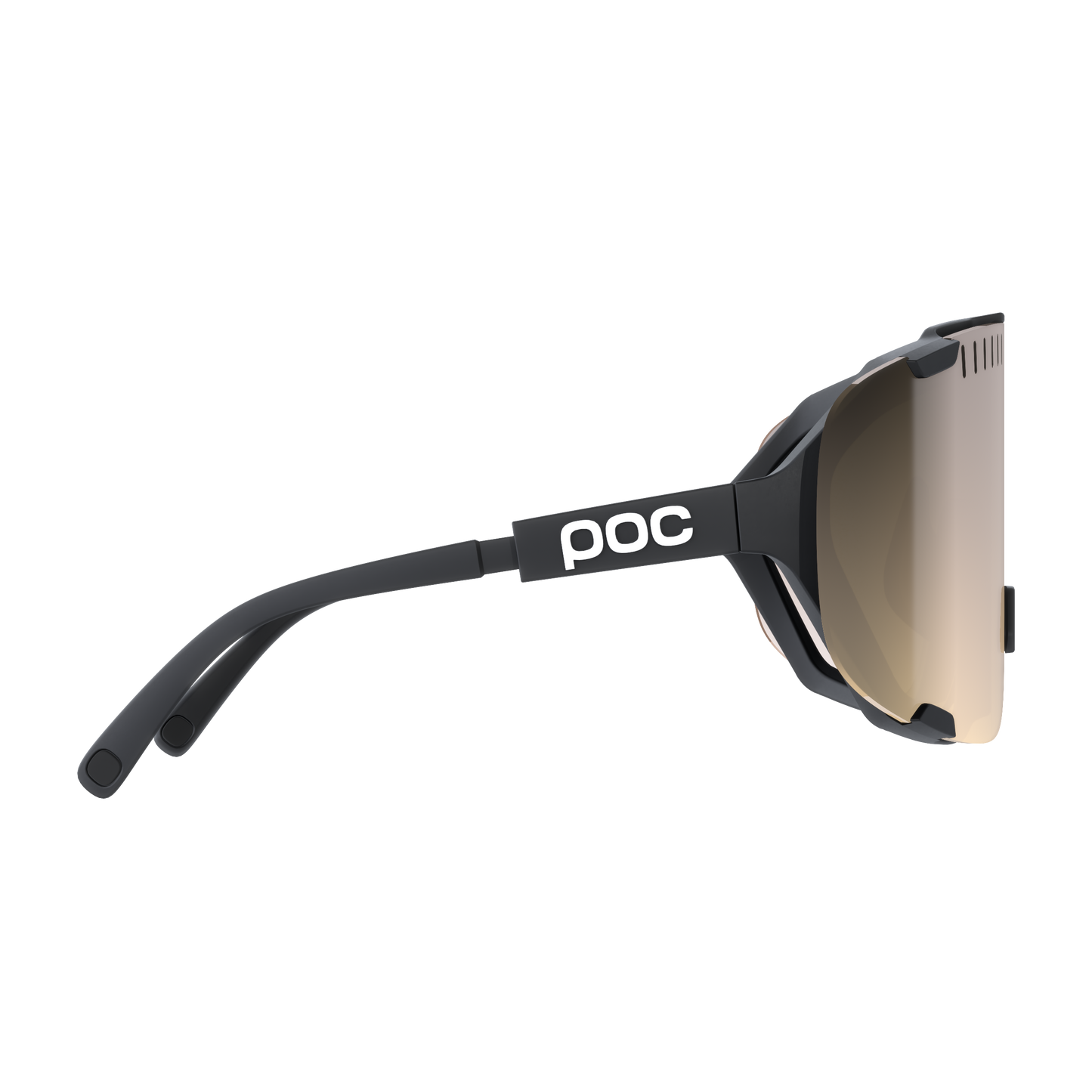 POC DEVOUR WF + Brille Schwarz/Clarity Trail/Partly Sunny Silver