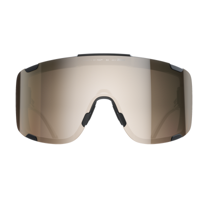 Brille POC DEVOUR ULTRA + Schwarz Glas Clarity Trail Partly Sunny Silver