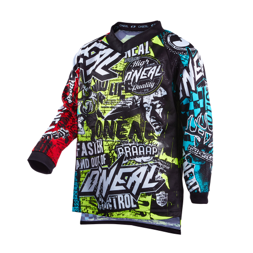 O'NEAL ELEMENT WILD Junior Langarm Trikot Multi