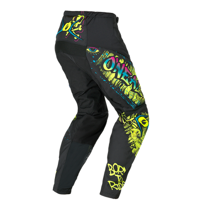 Hose O'NEAL ELEMENT RANCID Junior Schwarz/Gelb
