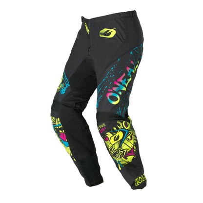 Hose O'NEAL ELEMENT RANCID Junior Schwarz/Gelb