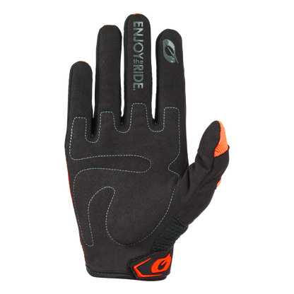 Handschuhe O'NEAL ELEMENT RACEWEAR Junior Schwarz/Orange