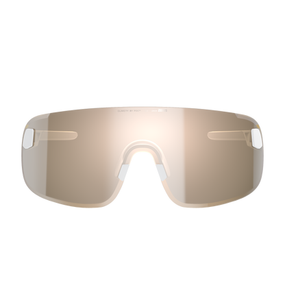 Brille POC ELICIT Weiß Glas Clarity Trail Partly Sunny Silver