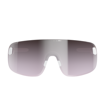 Brille POC ELICIT + Weiß Scheibe Clarity Road Sunny Silver